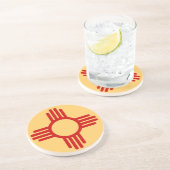 Zia Zandsteen Onderzetter (Zijkant)