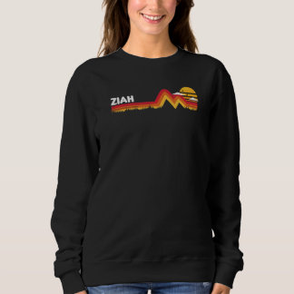 Ziah Retro Vintage Zonsondergang Ziah 80s 90s Trui