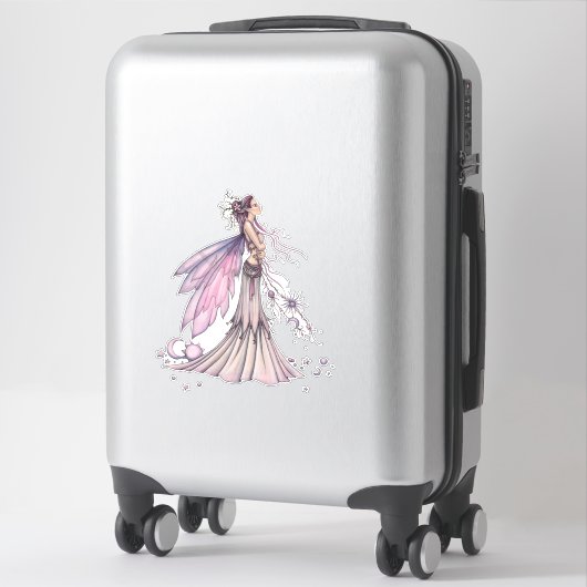 Ziarre Fairy Fantasy Art Illustratie Sticker (Koffer)