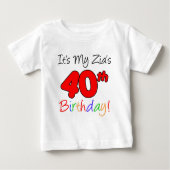 Zia's 40ste verjaardag (Voorkant)