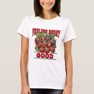 Zich Berry goed voelen  steenfruit T-shirt