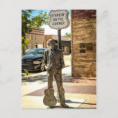 Zich bevindt op de Hoek in Winslow, AZ. Briefkaart (Voorkant)