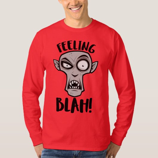 Zich Bla Nosferatu Vampier Voelen T-shirt (Voorkant)