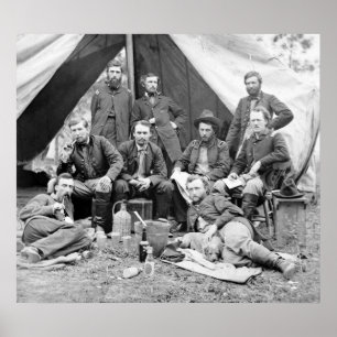 Zich Custer die bevinden niet: 1862 Poster