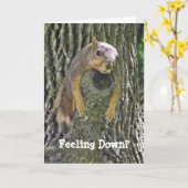 Zich down voelen? Hang in de ondersteuning Kaart (Gele Bloem)