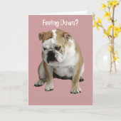 Zich down voelen? kaart (Gele Bloem)