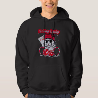 Zich gelukkig voelen - Cool Cat Casino Vibes Hoodie