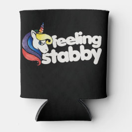 Zich gespannen voelen bij eenhoorn blikjeskoeler