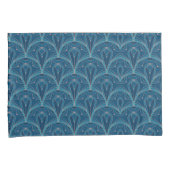 Zich herhalend geometrisch Art Deco-patroon Kussensloop (Voorkant-Rechts)