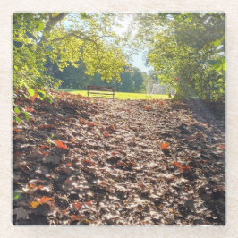 Zich koesteren in Gods liefde Glazen Onderzetter