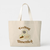 Zich onzeker voelen Bouwer Gamer Fun Motto Grote Tote Bag (Achterkant)