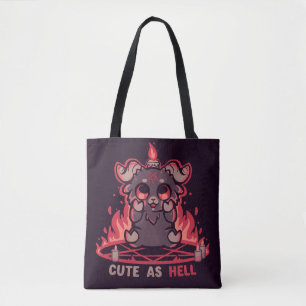 Zich Schattige voelen als de hel Tote Bag