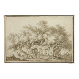 zich settelen in kussensloop