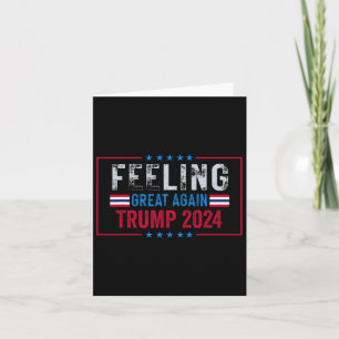 Zich weer geweldig voelen Trump 2024 Amerikaanse v Kaart