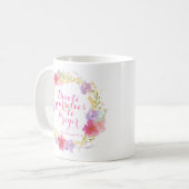 Zich wijden aan het gebed koffiemok (Voorkant links)