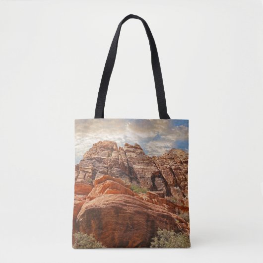 Zicht op de Amerikaanse Southwest Tote Bag (Voorkant)