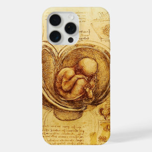 Zicht op een foetus in de baarmoeder, Verloskunde iPhone 15 Pro Max Hoesje
