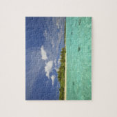 Zicht op Funadoo Island vanuit Funadovilligilli Legpuzzel (Verticaal)