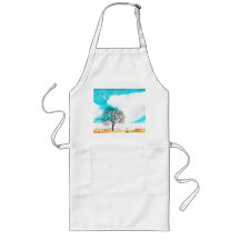Zicht op het strand