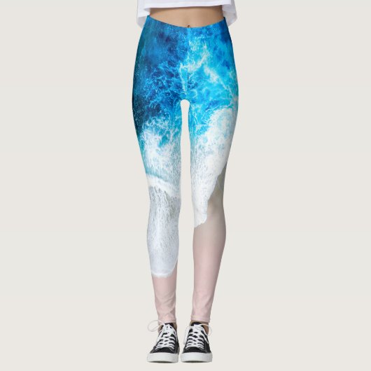 Zicht op het strand leggings (Voorkant)