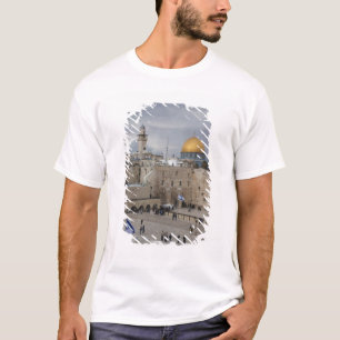 Zicht op het Westelijke Muurplein, late namiddag T-shirt