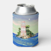 Zicht op oceaan blikjeskoeler (Blikje Voorkant)