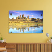 Zicht op tempel van voren canvas afdruk (Insitu (Woonkamer))