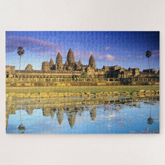 Zicht op tempel van voren legpuzzel (Horizontaal)