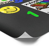 Zicht woorden plus andere alfabet poster (Hoek)