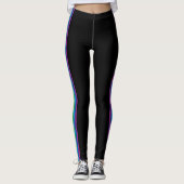 “Zichtbaarheid” – Een Abstract Pride-patroon #1 Leggings (Voorkant)
