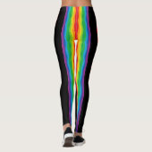 “Zichtbaarheid” – Een Abstract Pride-patroon #2 Leggings (Achterkant)