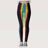 “Zichtbaarheid” – Een Abstract Pride-patroon #2 Leggings (Voorkant)