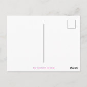 “Zichtbaarheid” – Een Abstract Pride-Patroon Briefkaart (Achterkant)