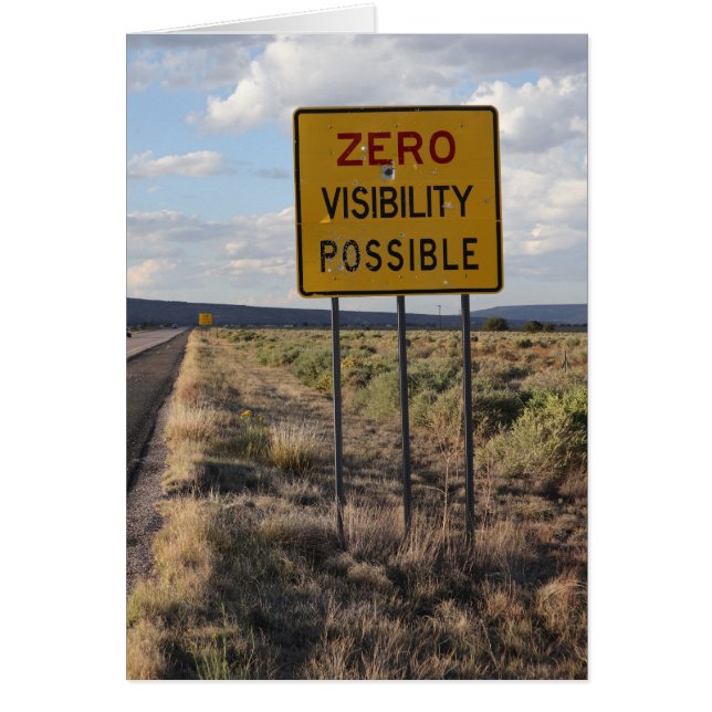 Zichtbaarheid op nul (Voorkant)