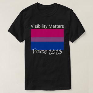 Zichtbaarheid zaken, Biseksuele Pride vlag, Stad T-shirt