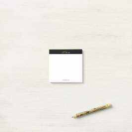 Zichtbare Maan Logo KLEIN Post-it® Notes