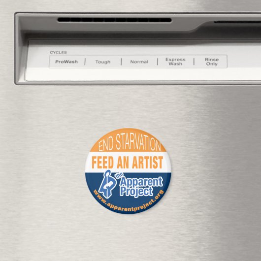 Zichtbare projectmagneet magneet (Insitu (Vaatwasser))