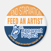 Zichtbare projectmagneet magneet (Voorkant)