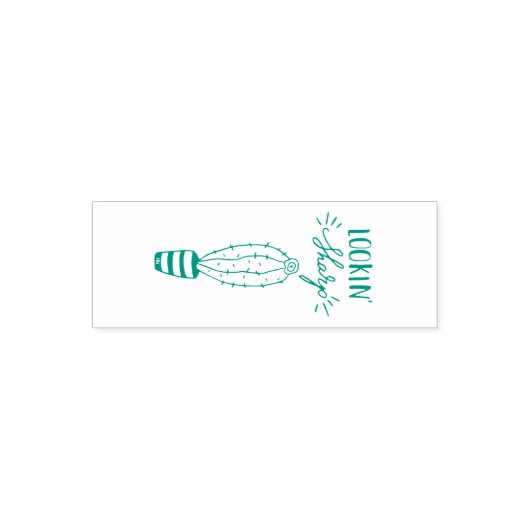Zichtbare Sharp Teacher Stamp Cactus Zelfinktende Stempel (Design)