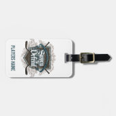 Zichzelf beloven te verdedigen (Hockey Verdediger) Bagagelabel (Voorkant horizontaal)