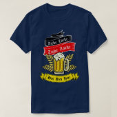 Zicke Zacke Hoi - Funny Germany Flag Oktoberfest G T-shirt (Design voorkant)