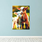 Zicklein Canvas Afdruk (Insitu (Houten vloer))