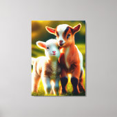 Zicklein Canvas Afdruk (Voorkant)