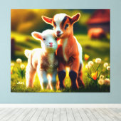 Zicklein Canvas Afdruk (Insitu (Houten vloer))