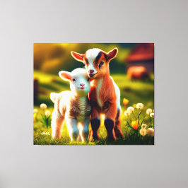 Zicklein Canvas Afdruk