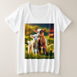 Zicklein Grote Maat T-shirt