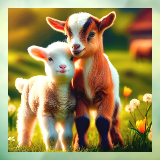 Zicklein Raamsticker (Vel 3)