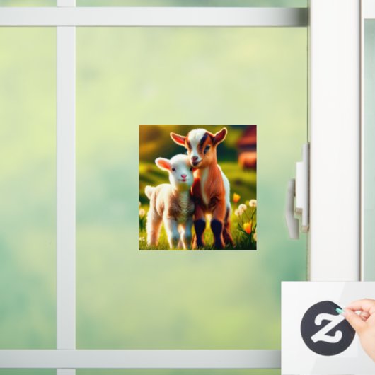 Zicklein Raamsticker (Huis)