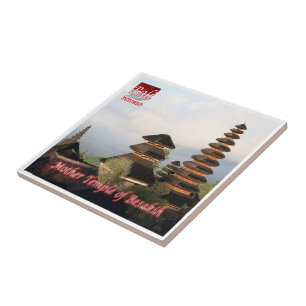 zID018 Moeder Tempel van BESAKIH, BALI, Tegeltje