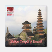 zID018 moedertempel BESAKIH, BALI, Fridge Magneet (Voorkant)